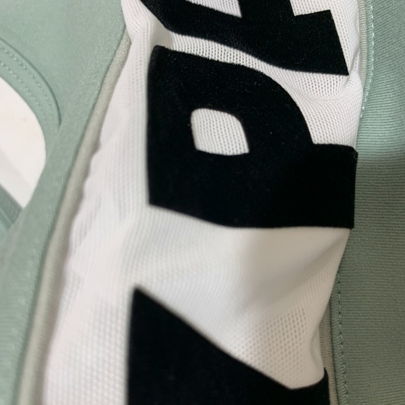 Ivy Park Top, Sage Green with 3-d velvet Logo - Picture 7 of 9